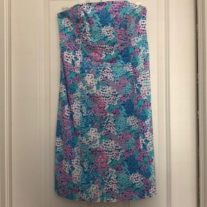 Strapless Lilly Pulitzer dress
